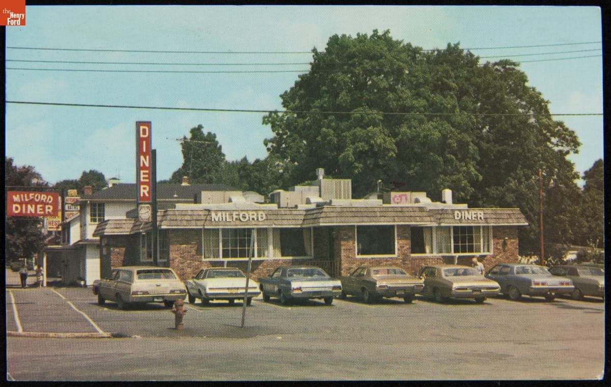 Milford Diner, Milford, Pennsylvania, 1972-1980