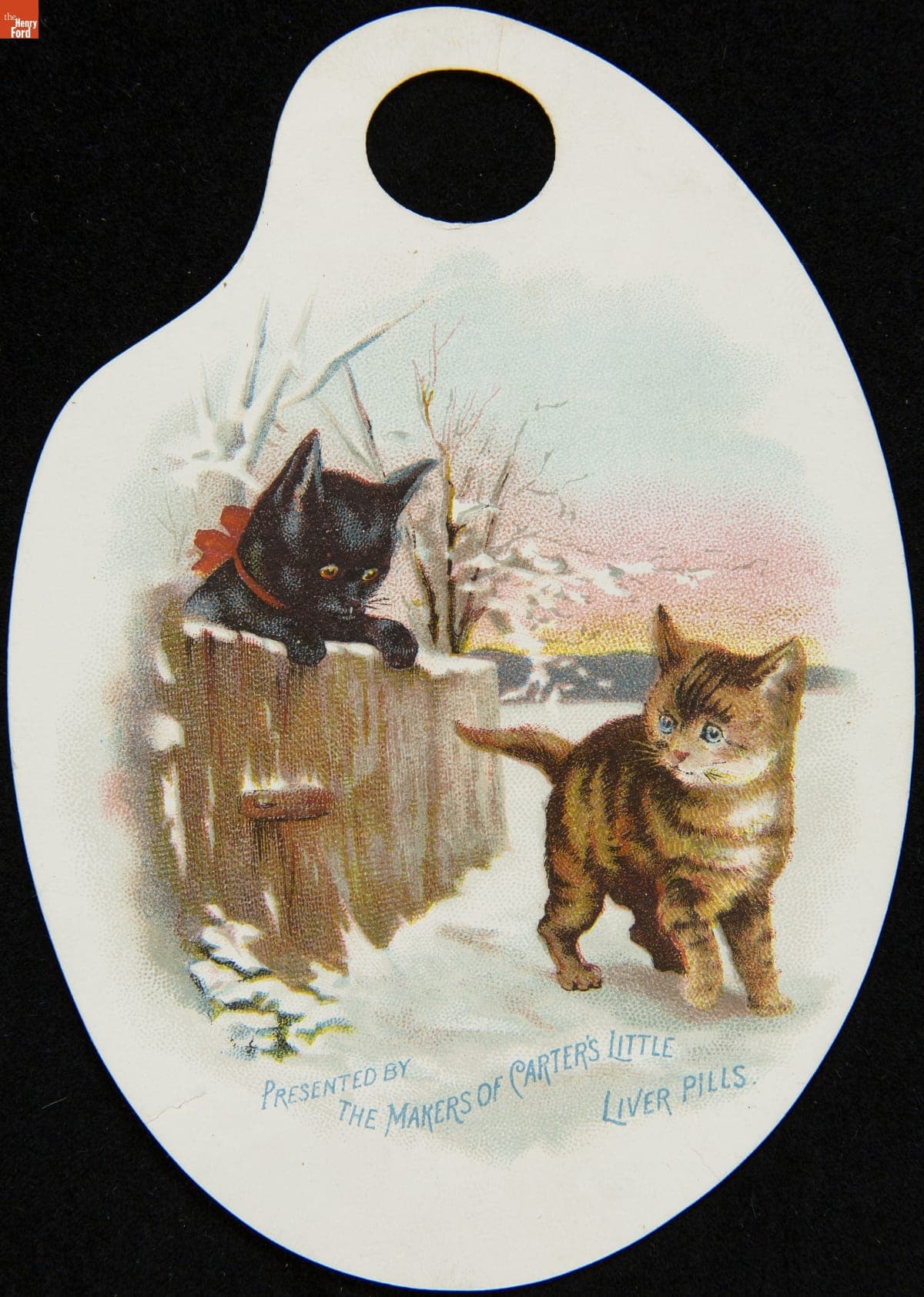 Trade Card for Carter's Liver Pills, Carter Medicine Co., 1880-1890