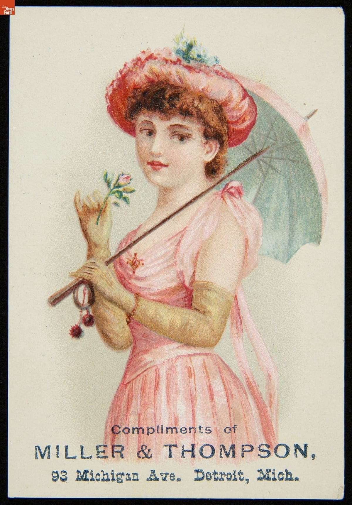 Trade Card for Shaw Pianos, 1880-1900