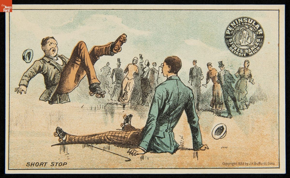 Trade Card for Stoves and Ranges, Peninsular Stove Company, circa 1883