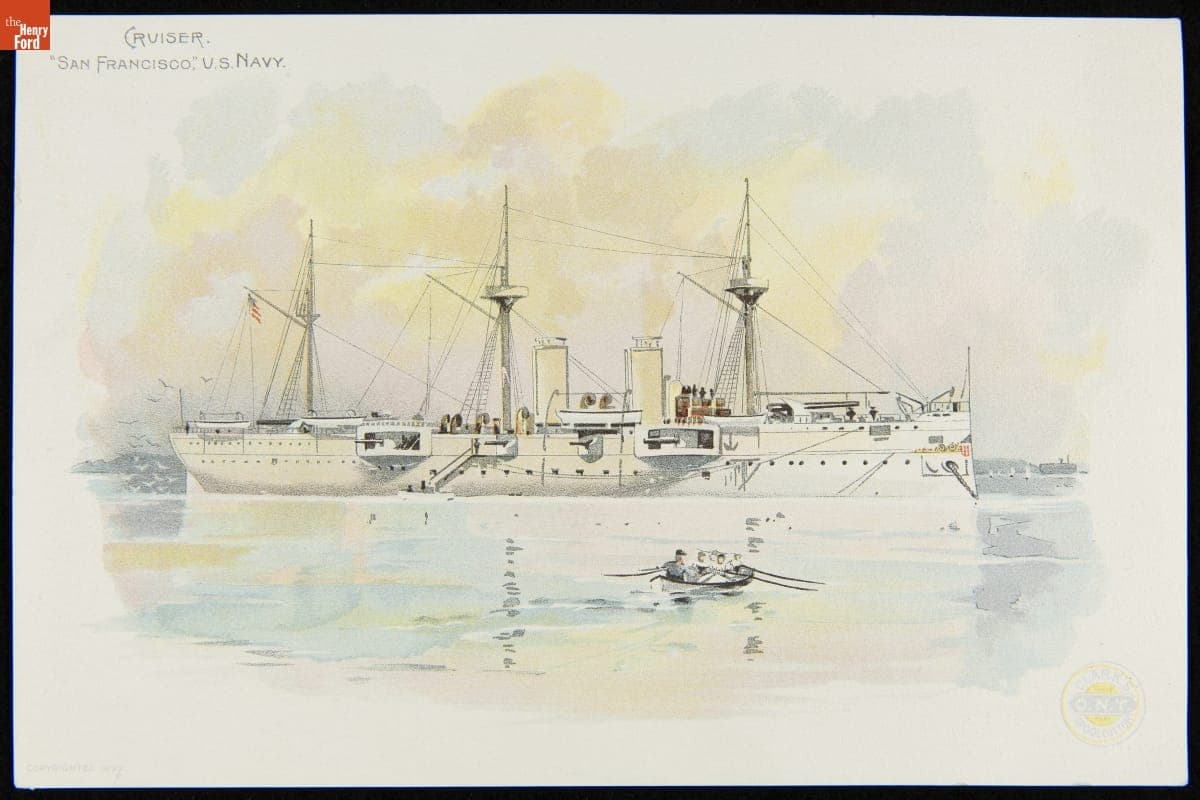 Trade Card for Clark's O.N.T. Spool Cotton, 1891