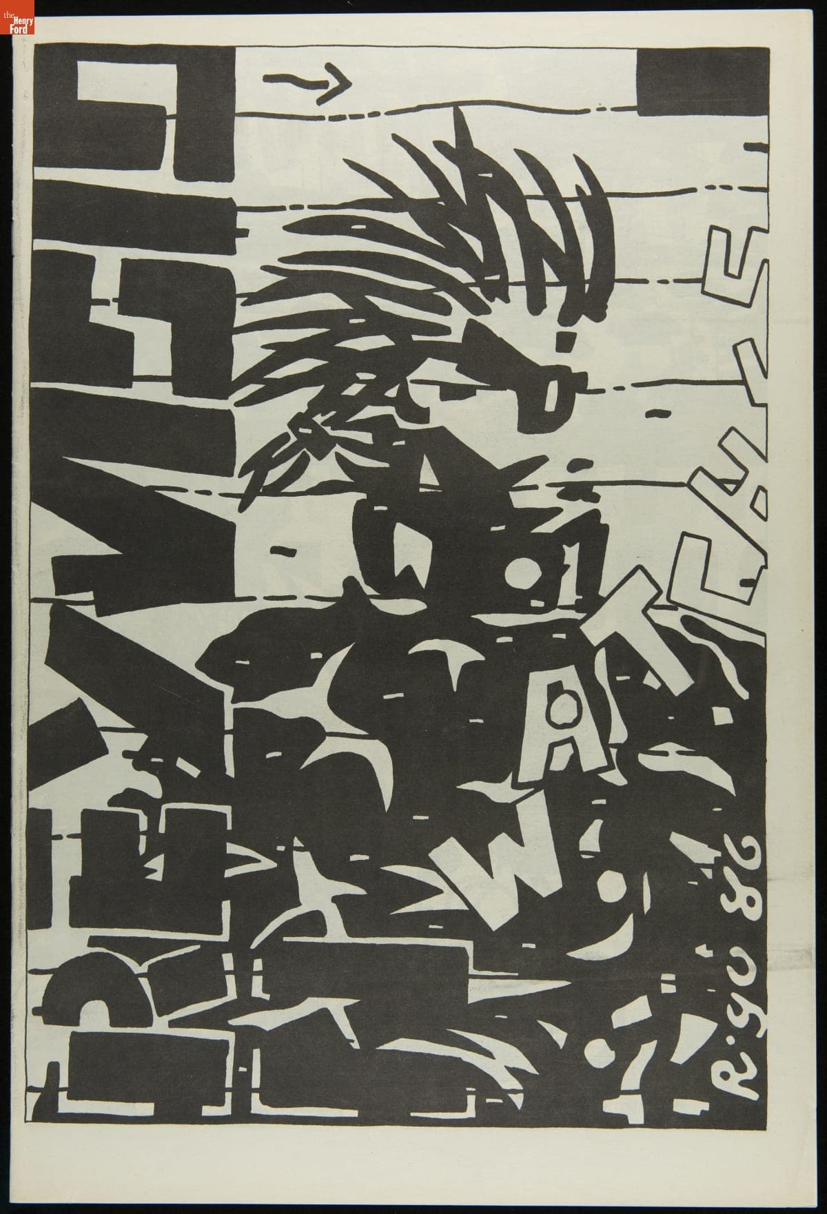 Magazine, Emigre No. 6, Part 3, "Reyvision," 1986