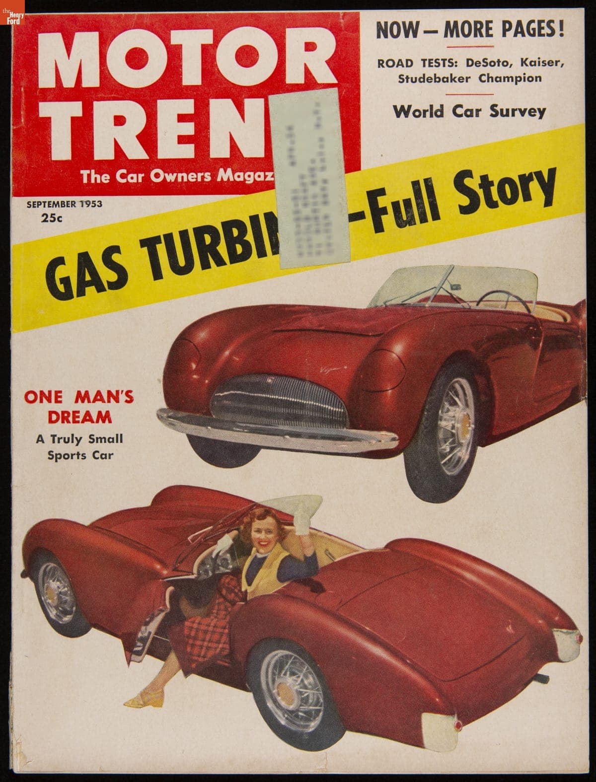 "Gas Turbines - Full Story," Motor Trend Magazine, Vol. 5, No. 9, September 1953