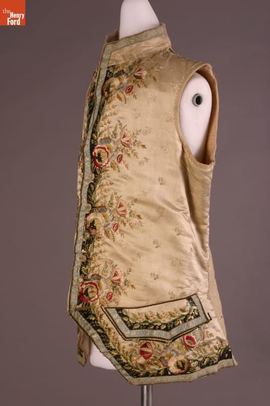 Waistcoat, 1780-1820