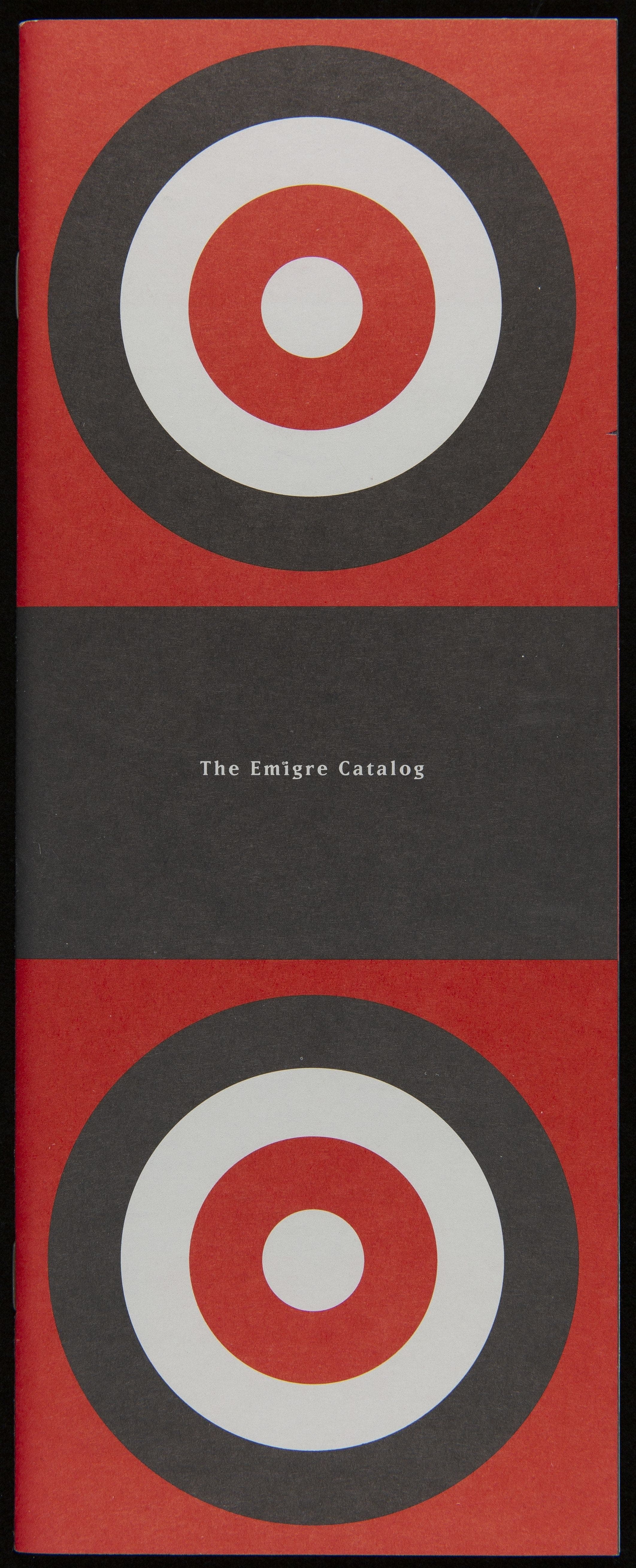 Mail Order Catalog, "The Emigre Catalog," 1990