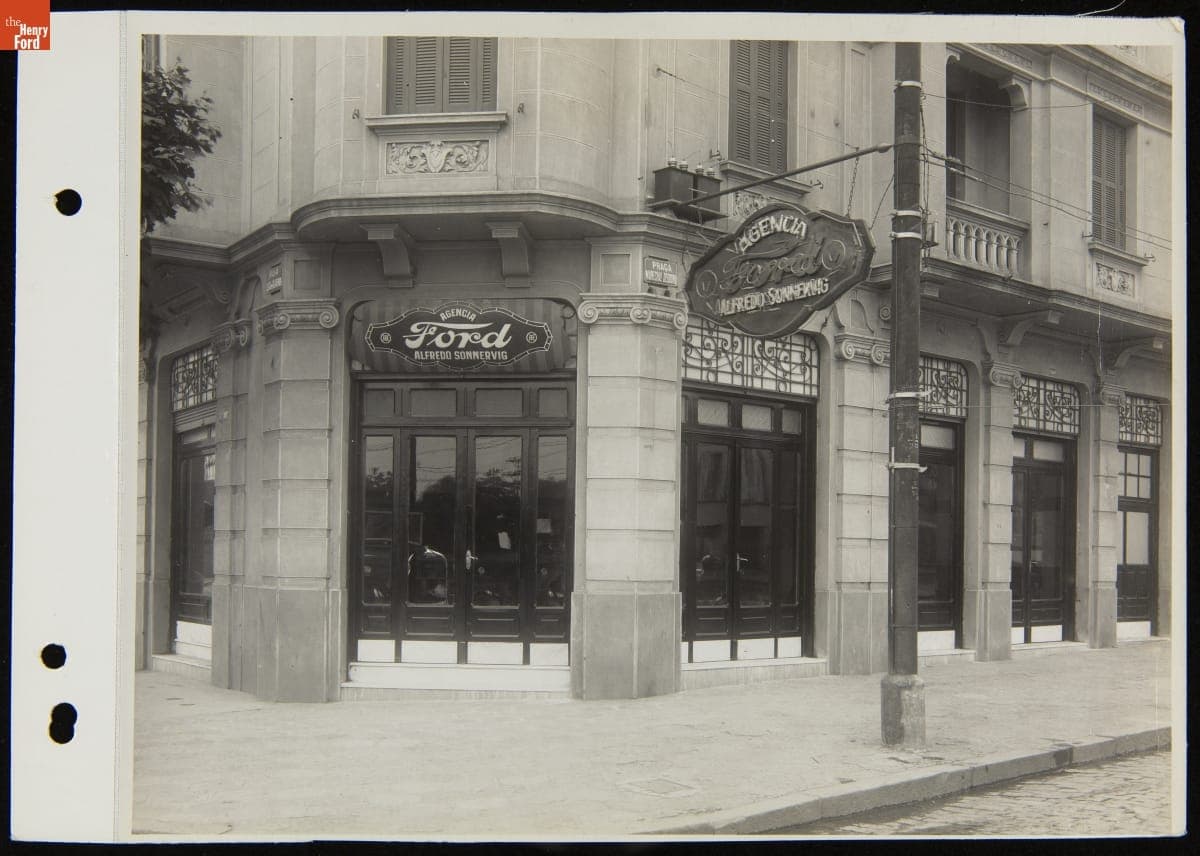 Ford Motor Company Branch in Sao Paulo, Sao Paulo, Brazil, circa 1929