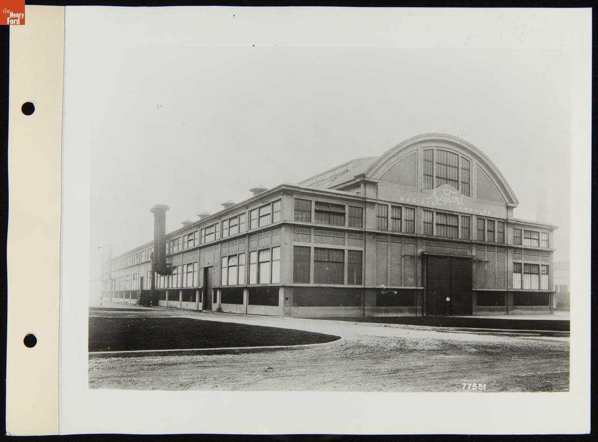Ford Motor Company Branch in Asnieres, France, March 5, 1943