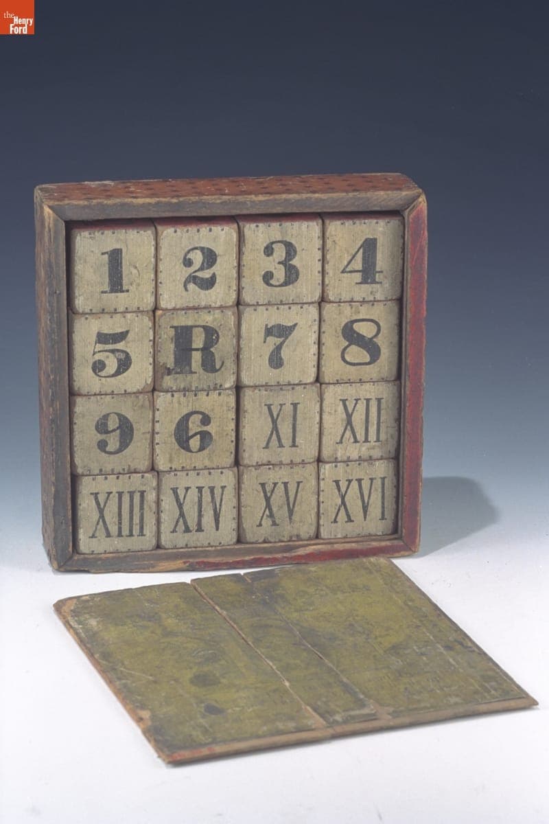Alphabet Blocks, 1867-1875