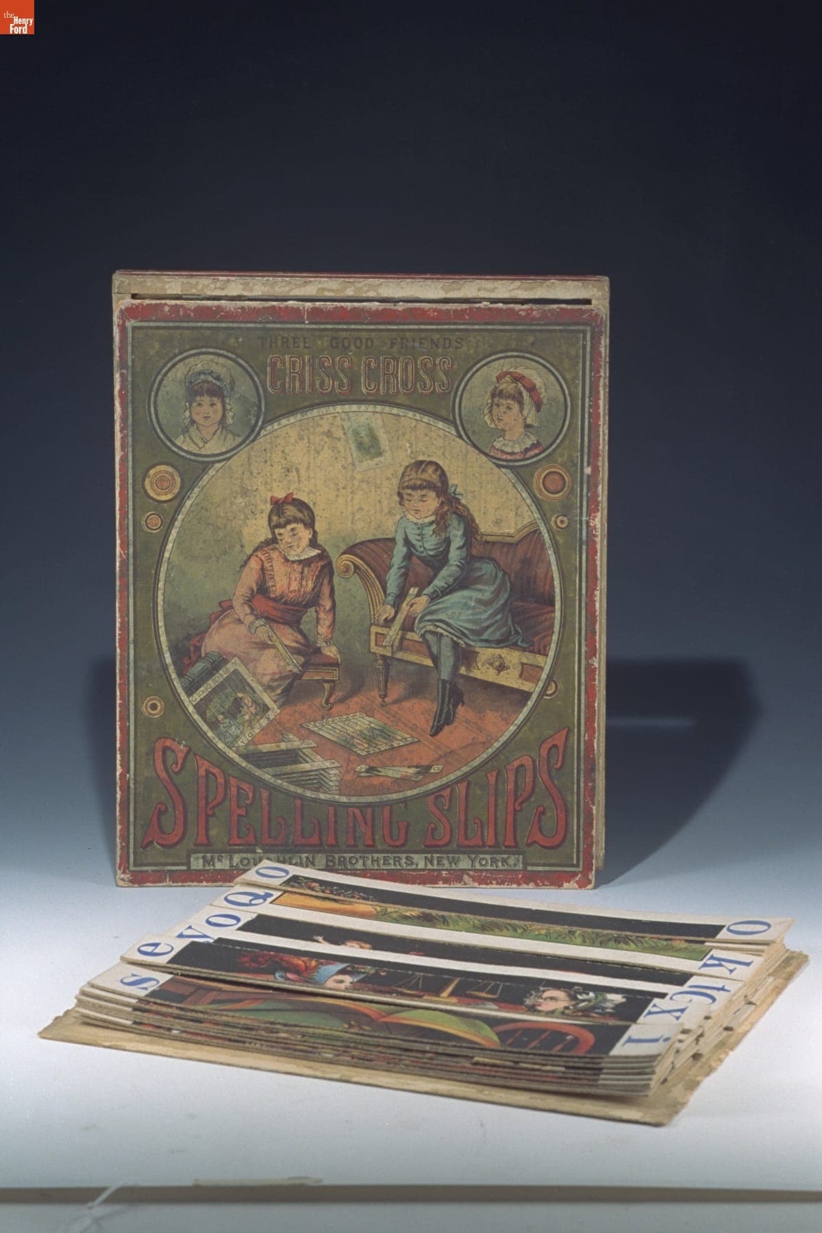 Puzzle, "Criss Cross Spelling Slips," 1880-1890