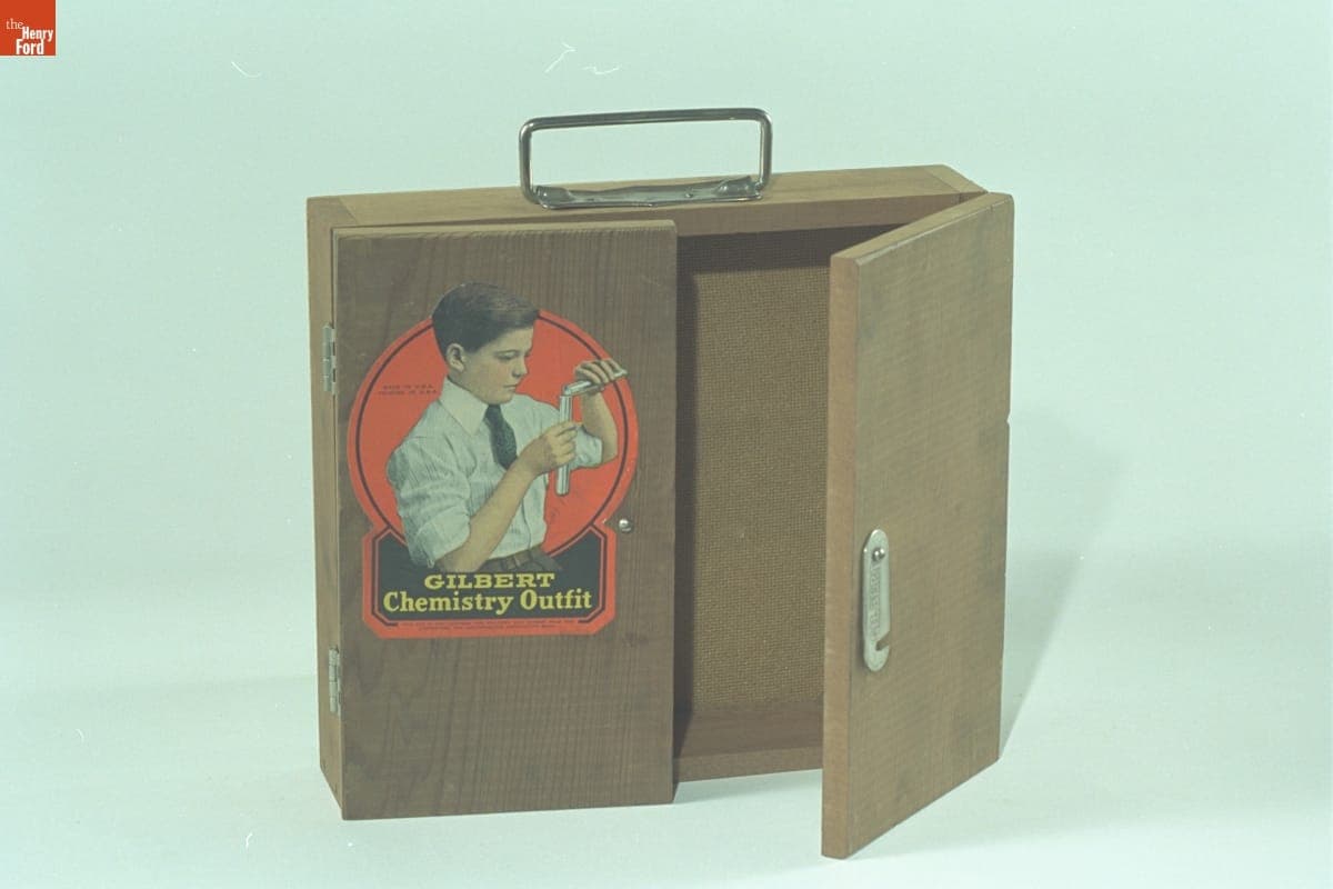 Chemistry Set Storage Box, 1925-1935