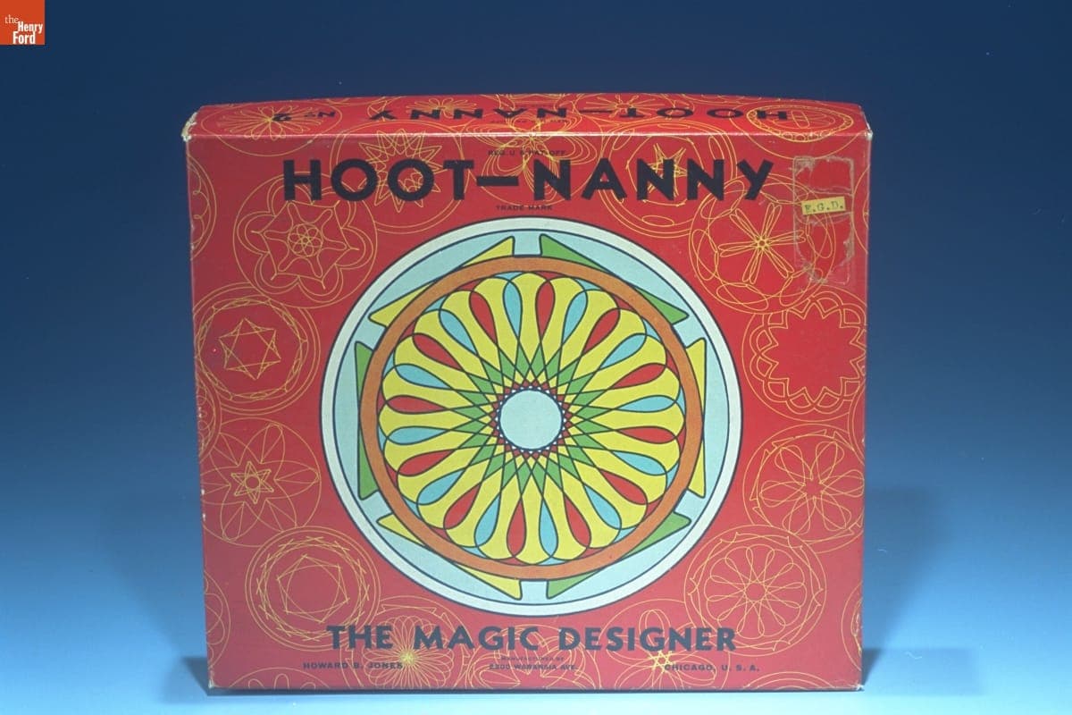 Drawing Toy, "Hoot-Nanny, the Magic Designer," 1930-1940