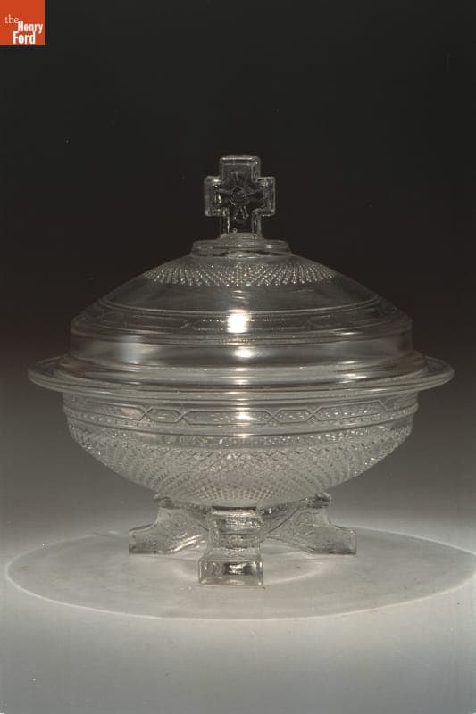 Covered Compote, 1879-1890