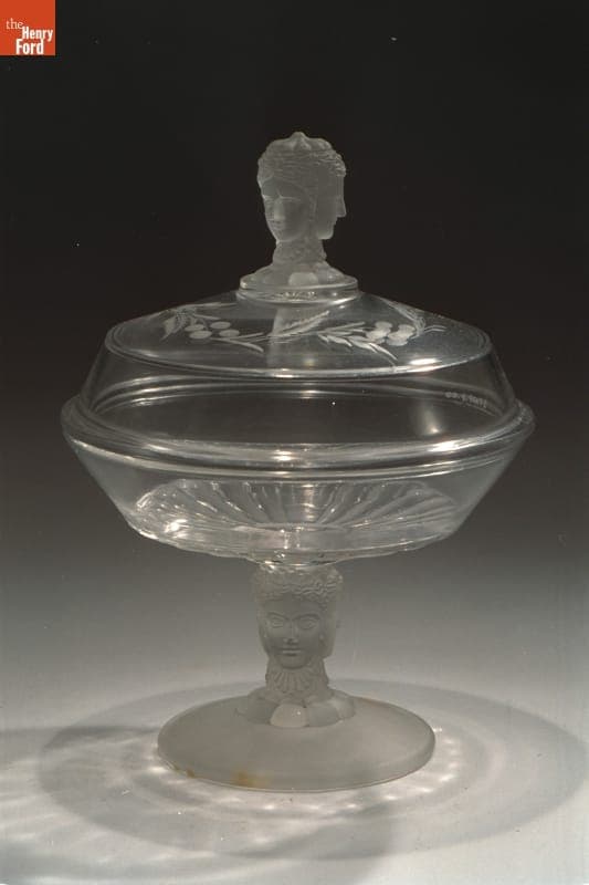 Covered Compote, 1879-1894