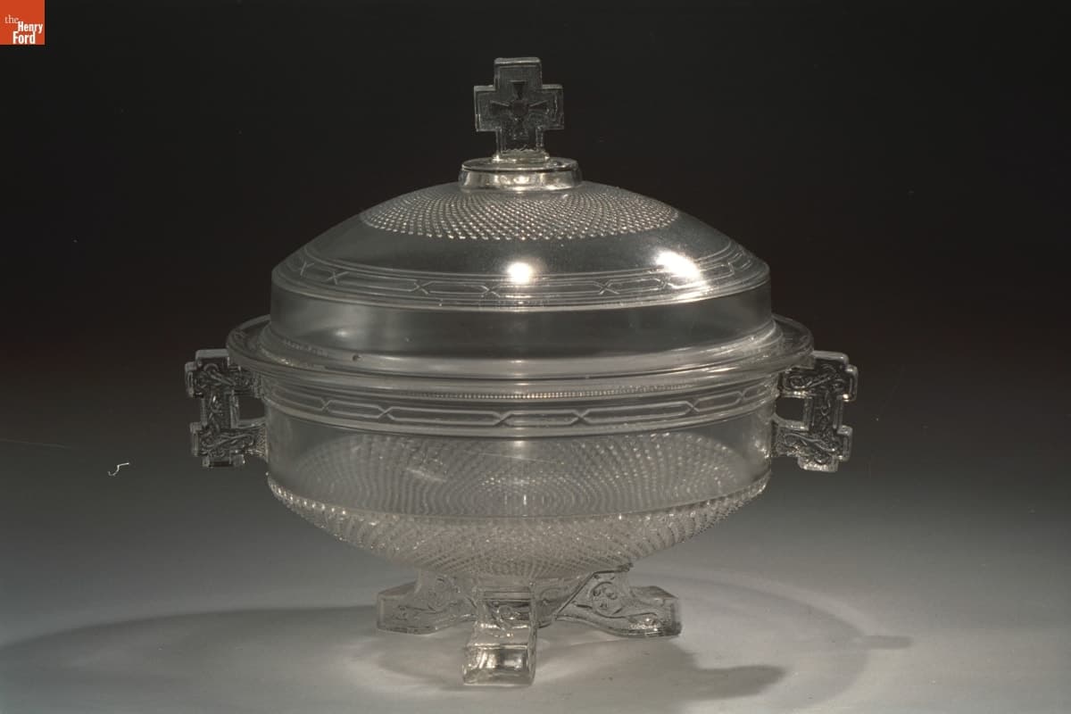 Covered Compote, 1879-1890