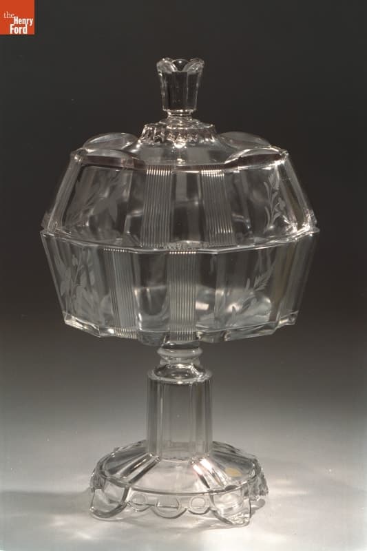 Covered Compote, 1880-1890