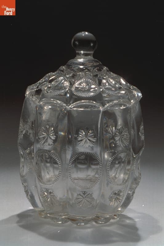 Covered Sugar Bowl, 1874-1890