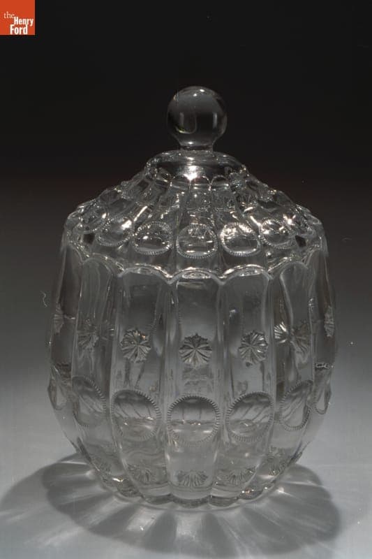 Covered Sugar Bowl, 1874-1890
