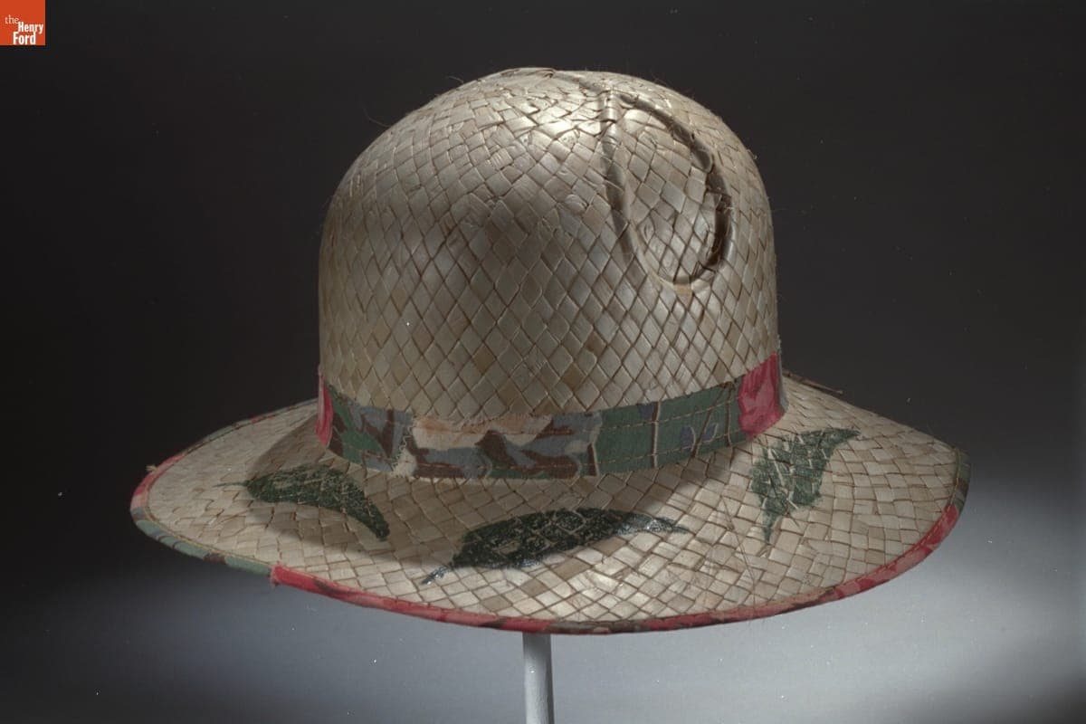 Straw Cloche, 1920-1935