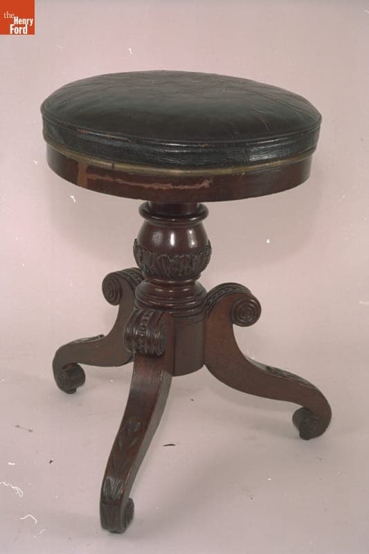 Piano Stool, 1820-1850