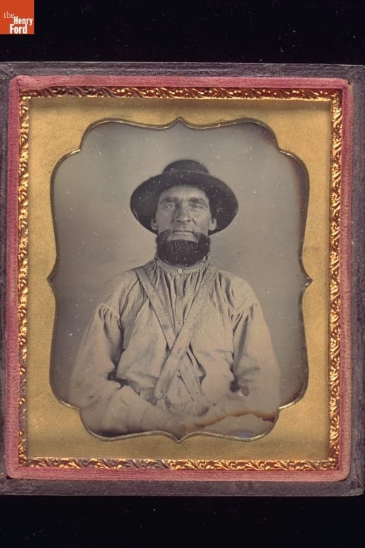 Portrait of Mr. Thurston, a Gold Miner, circa 1850