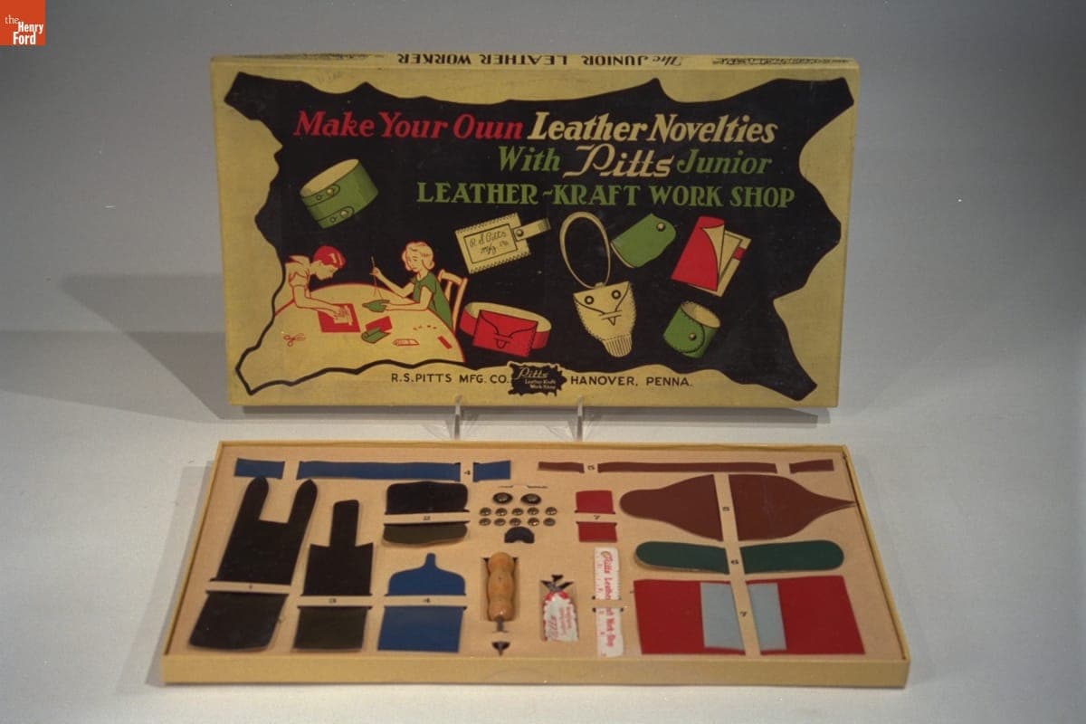 Leatherworking Kit, 1940-1950
