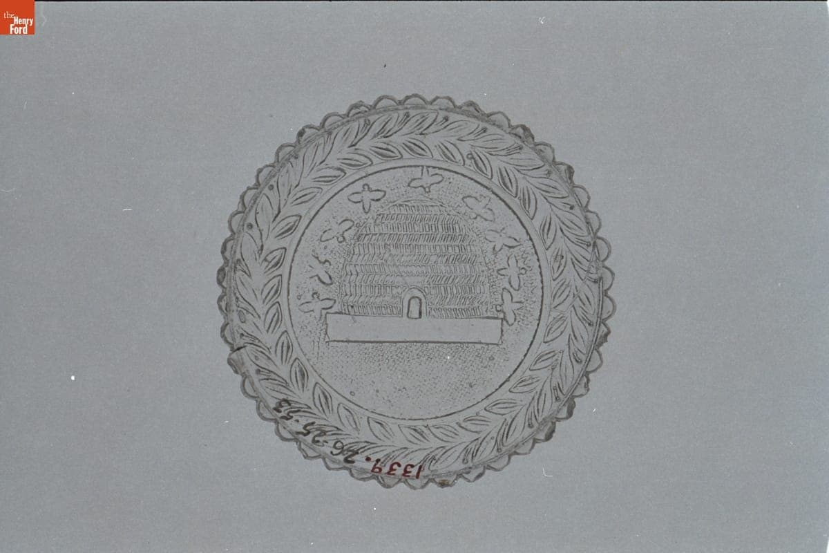 Cup Plate, 1825-1860