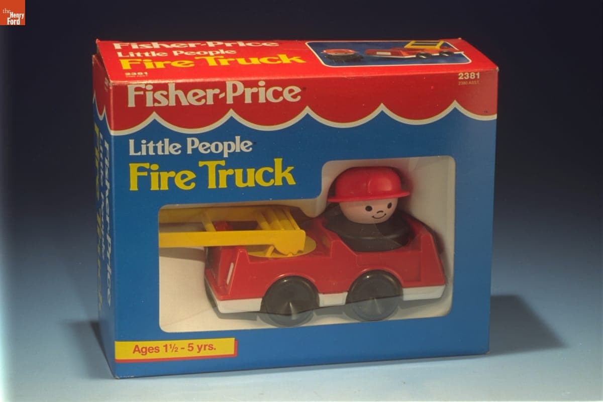 Fisher-Price "Little People Fire Truck", 1990-1992