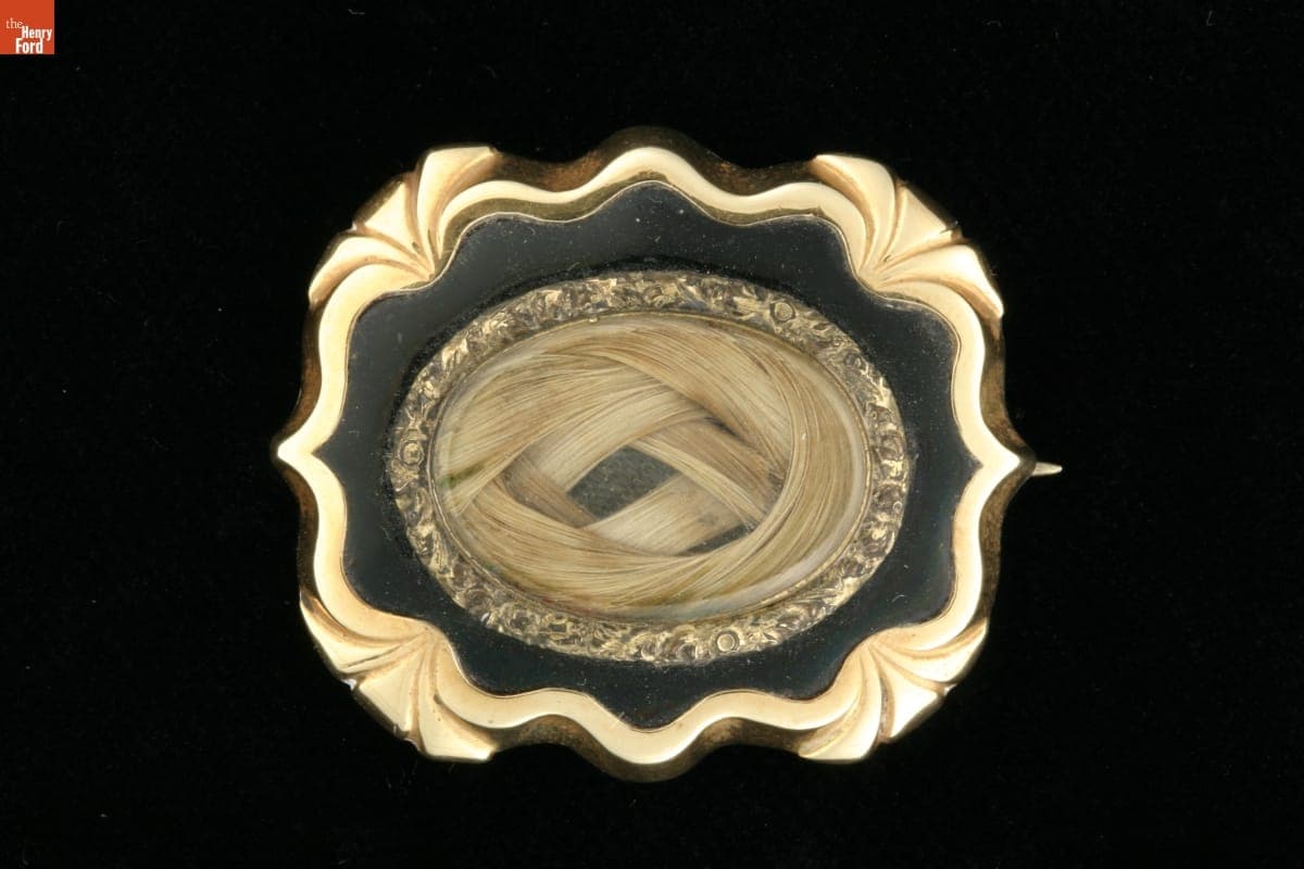 Brooch, circa 1855