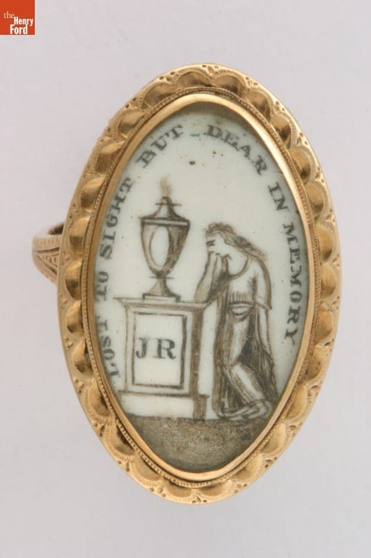 Mourning Ring, circa 1790