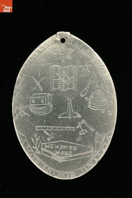 Masonic Pendant, 1803