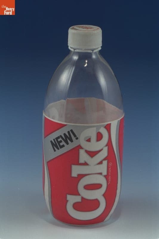 "New Coke" Bottle, 1985-1992