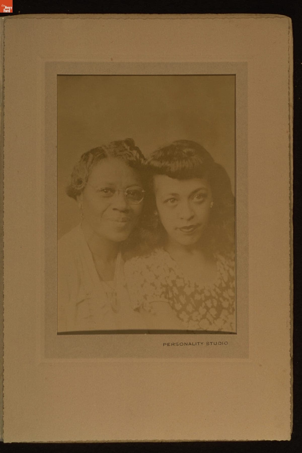 Gertrude and Betty M. Lyons, July 24, 1948
