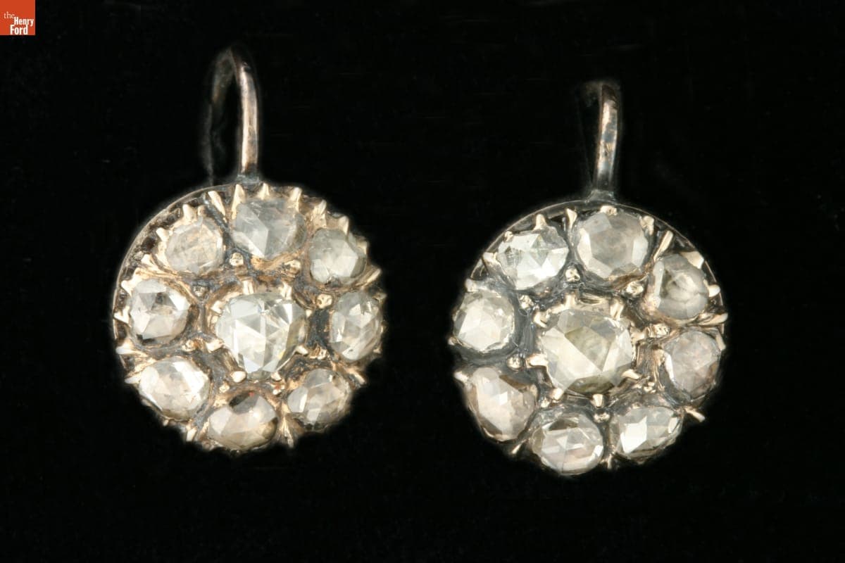 Earrings, 1830-1850