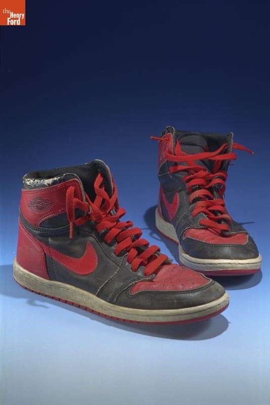 Nike "Air Jordan" Basketball Shoes, 1985