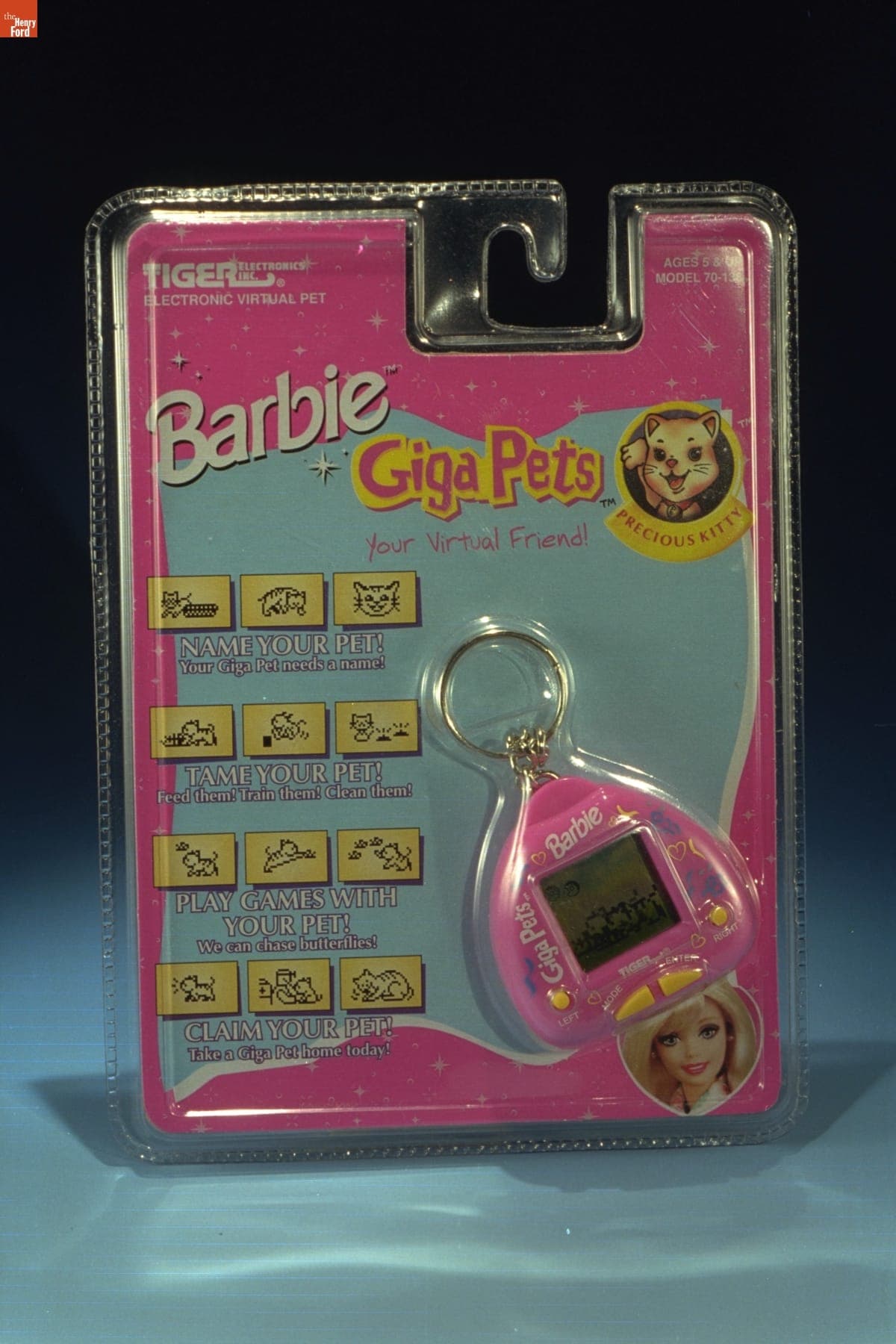 "Barbie: Precious Kitty Giga Pet" Virtual Pet, 1997-1999