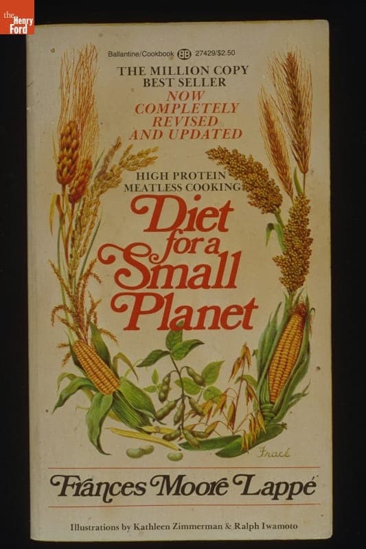 Book, "Diet for a Small Planet," 1975