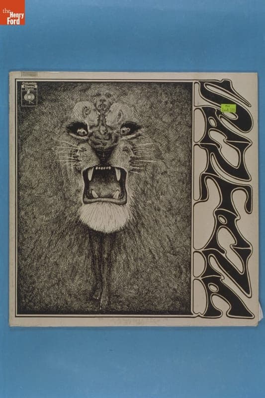 Record Album, "Santana," 1969