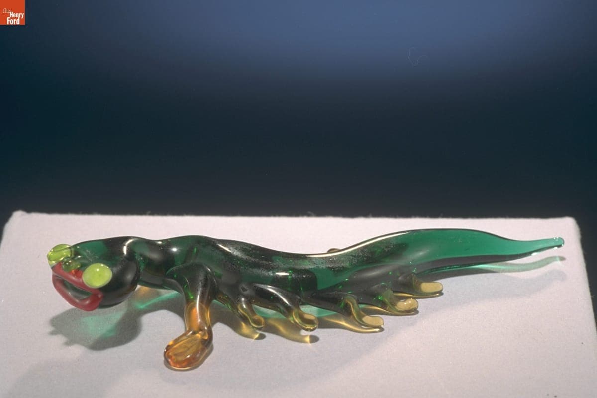 Miniature Glass Figure, Insect, 1955-1985