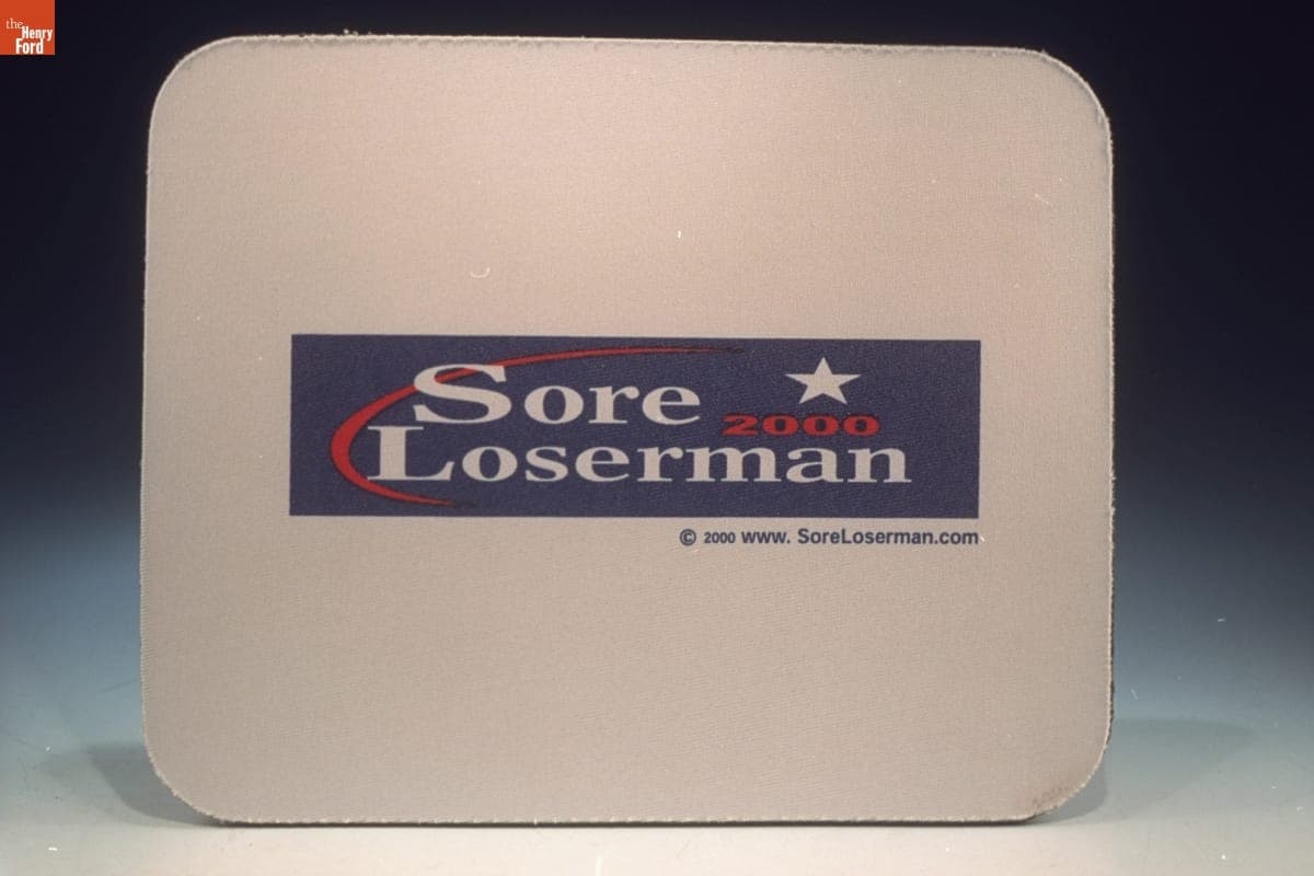 "Sore Loserman" Mouse Pad, 2000