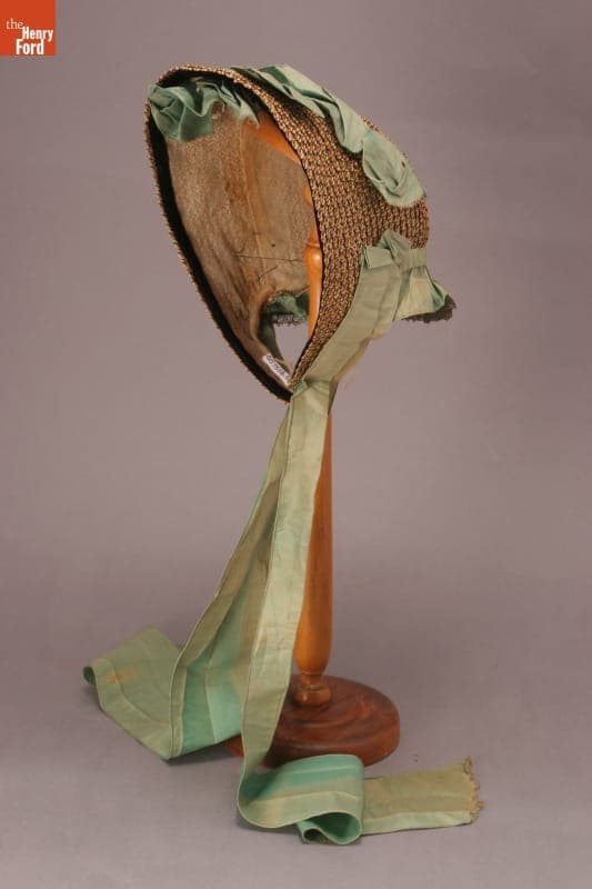 Spoon Bonnet, circa 1860