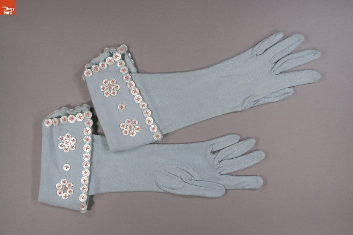 Gloves Worn By Elizabeth Parke Firestone, 1940-1948