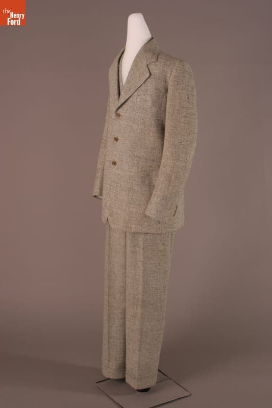 Suit Owned by Henry Ford, Made 1920-1940