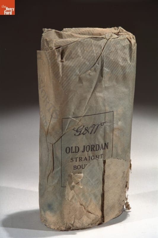 Bottle of Bootleg "Old Jordan" Straight Bourbon Whiskey, 1925-1932