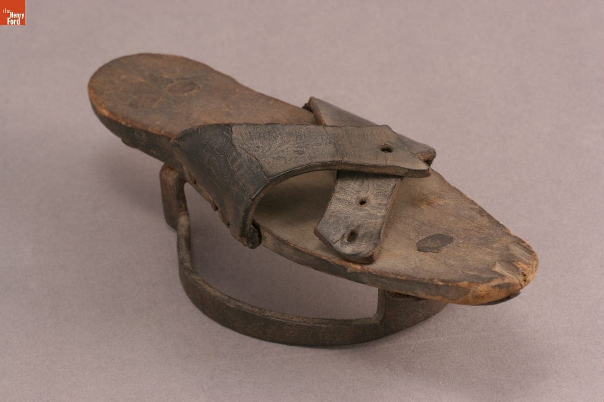 Patten Overshoe, 1800-1830