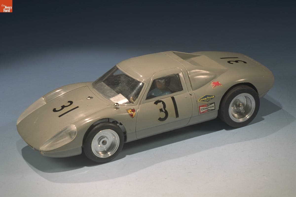Slot Car, Porsche Body, 1965-1970