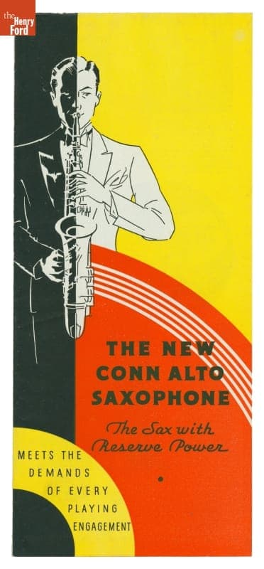 "The New Conn Alto Saxophone" Brochure, circa 1932