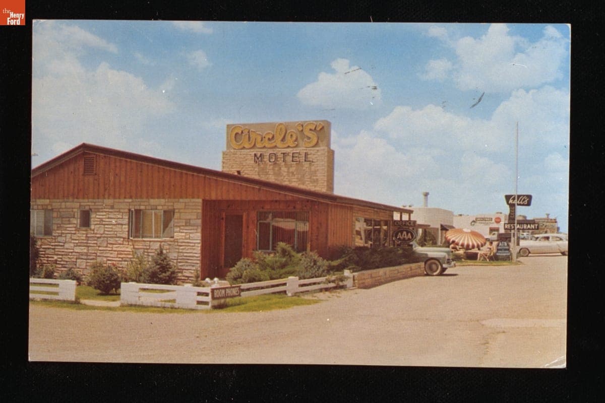 Circle "S" Motel, 1956