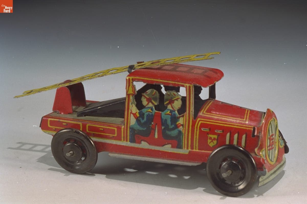 Toy Fire Engine, 1920-1940