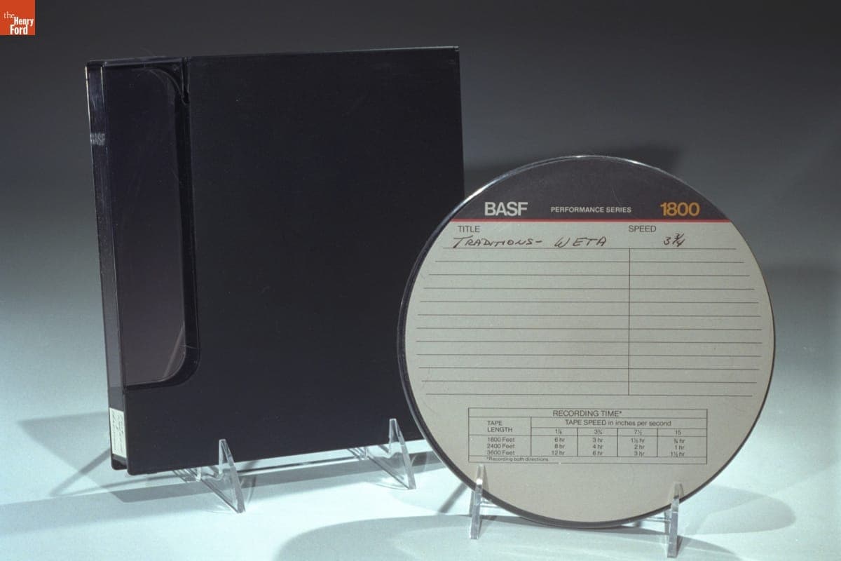 Tape Recording Featuring Radio Program "Traditions" (WETA), 1977-1982