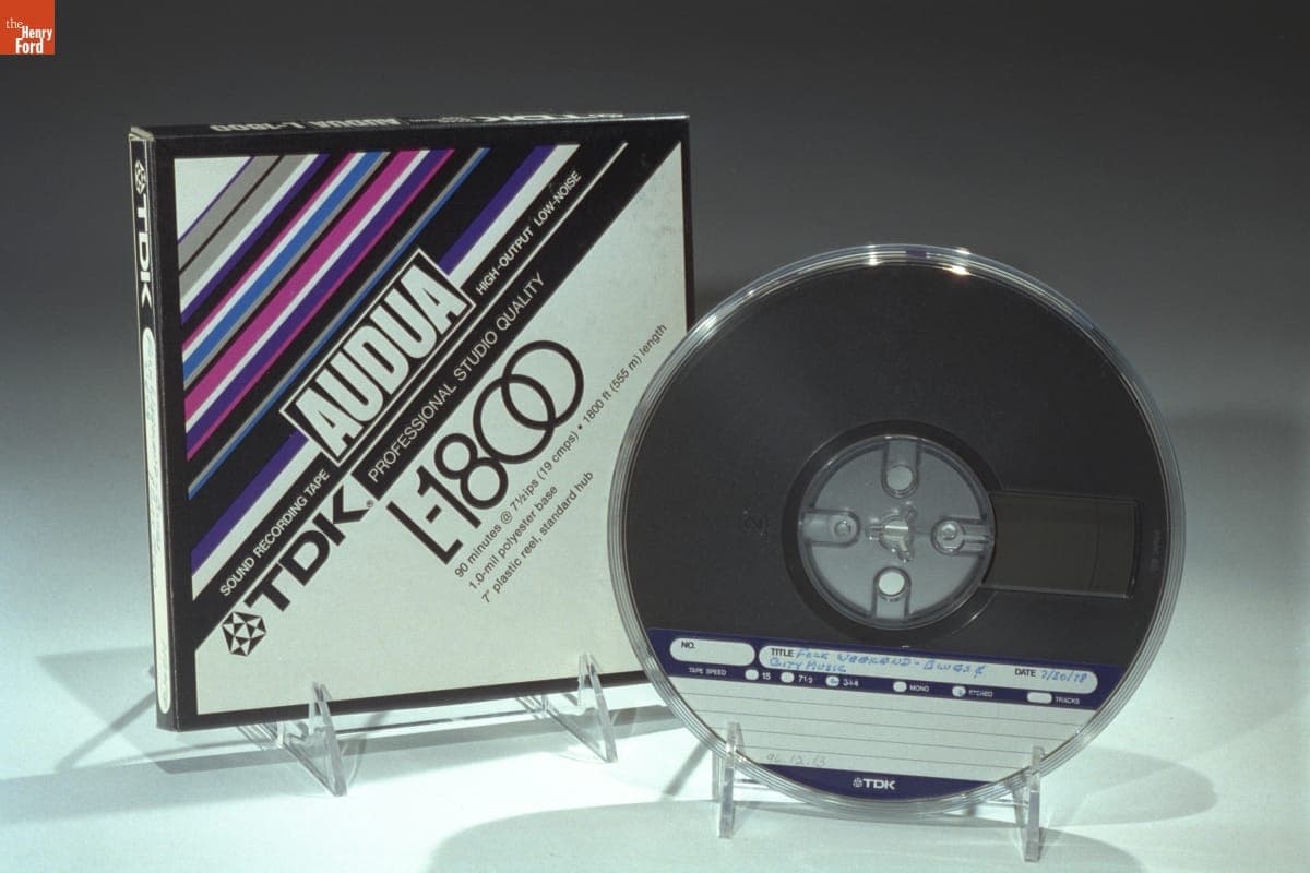 Tape Recording Featuring Radio Programs "Folk Weekend" (WETA) and "Blues & City Music," 1978